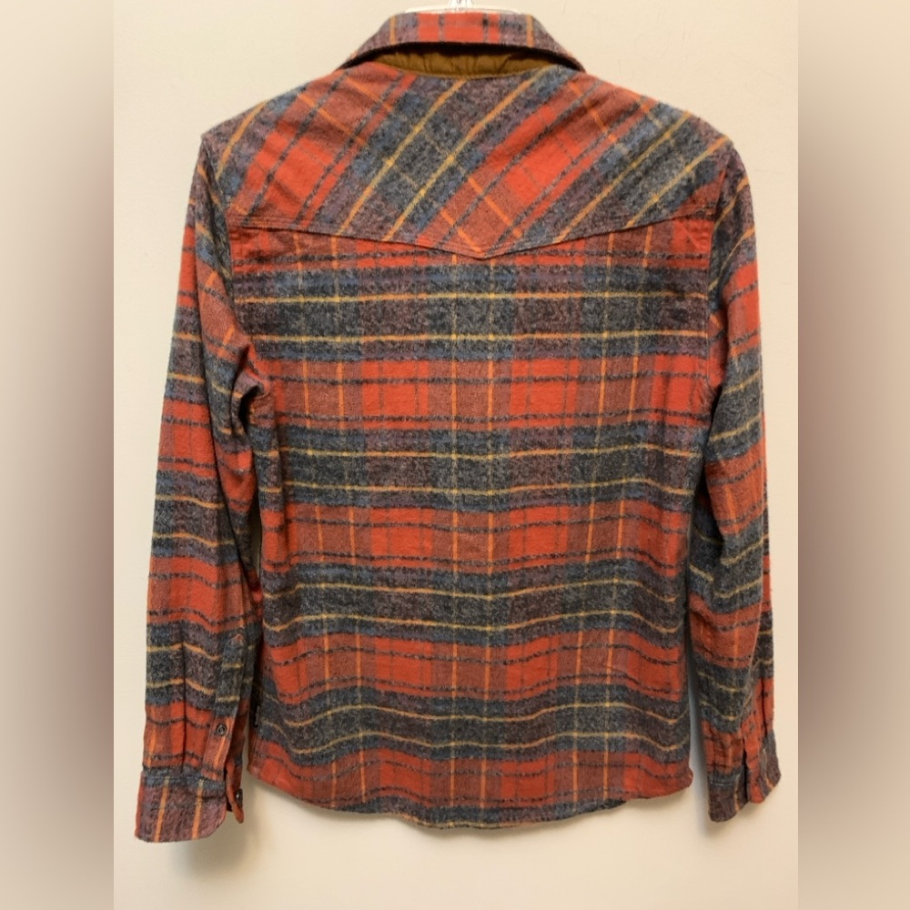 WIND RIVER Cotton Plaid Button-Up Shacket/Shirt - Picture 8 of 9
